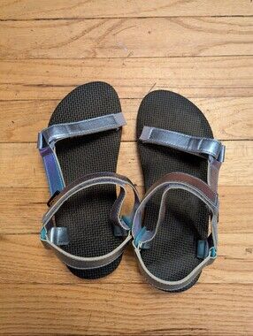 Teva Original Universal Metallic Sandals - Big Kid Size 4